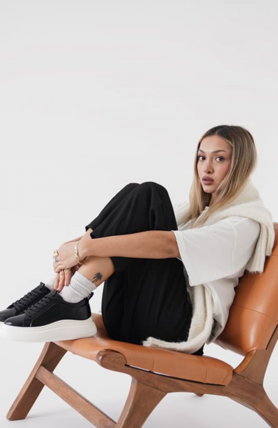 Kadın Siyah Sneaker TR01MS05A Somersan Giyim | Kadın, Erkek ve Çocuk Moda