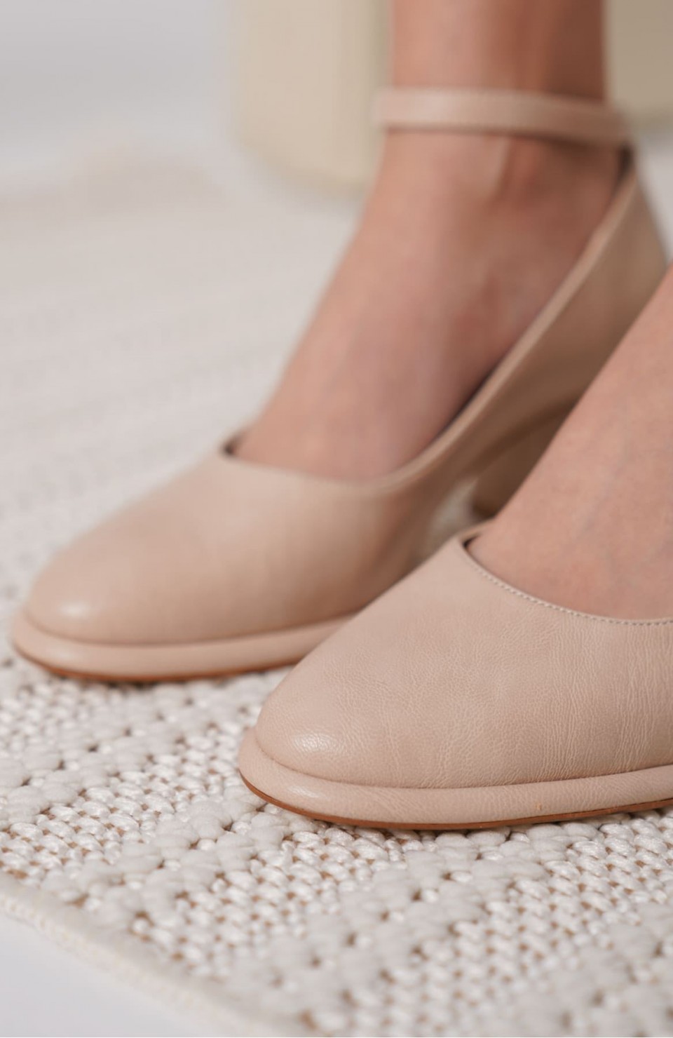Kadın Mat Nude Topuklu Ayakkabı TR18MS06B Somersan Giyim | Kadın, Erkek ve Çocuk Moda
