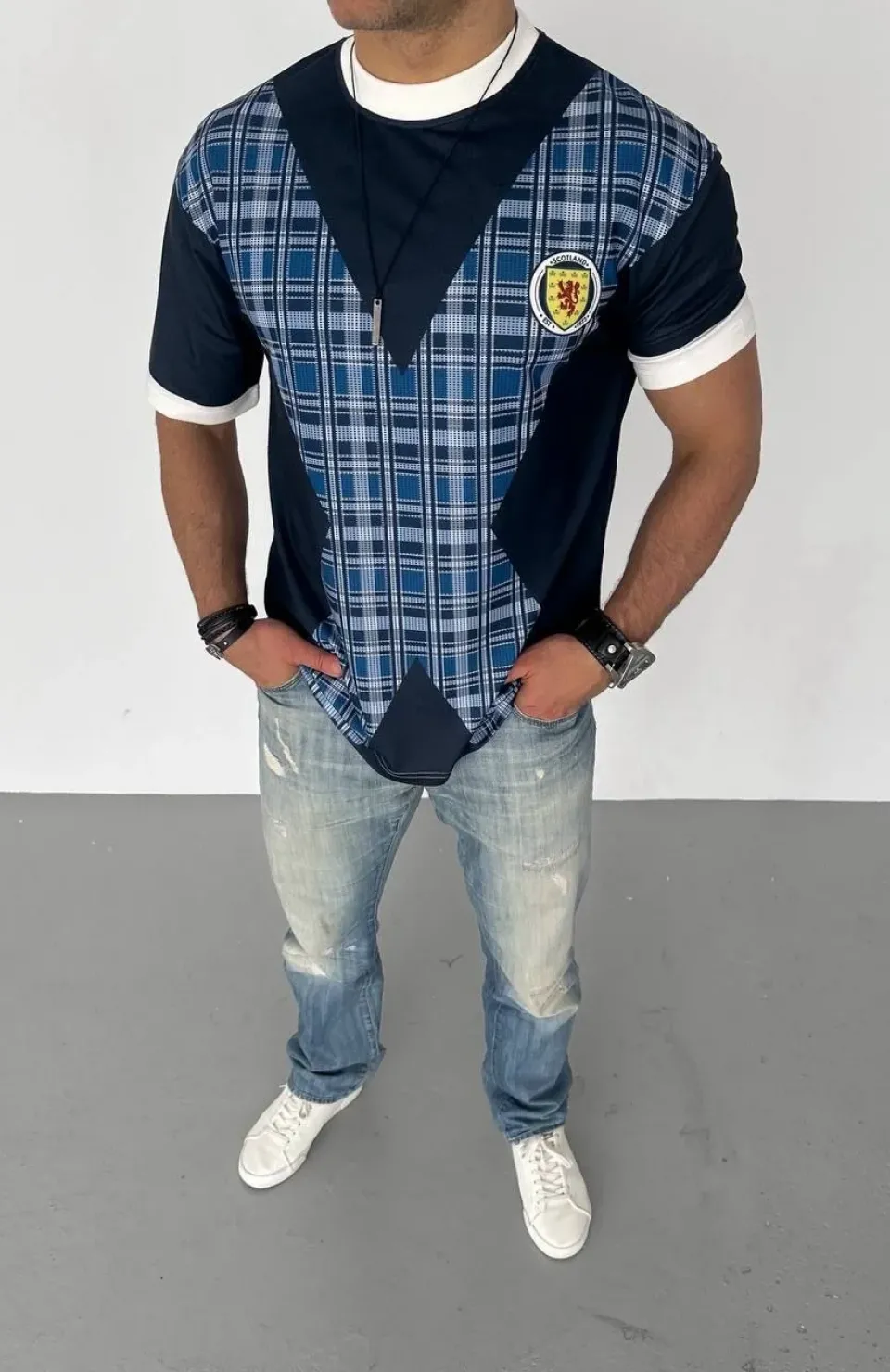 Unisex Bisiklet Yaka Baskılı Oversize T-Shirt - Siyah