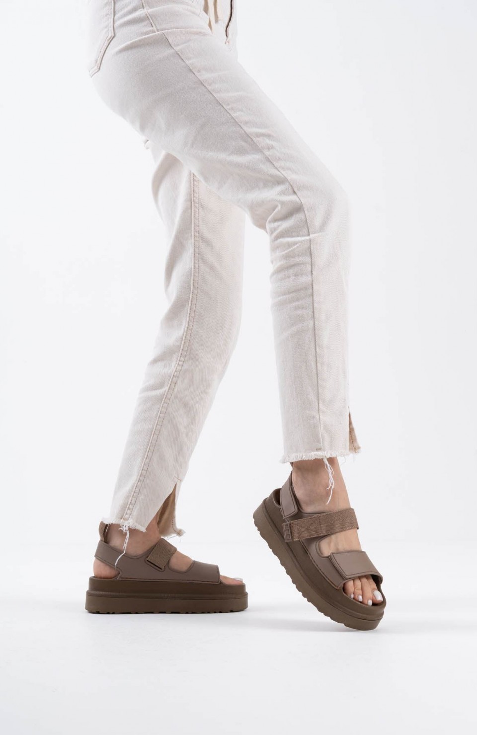 Kahverengi Kadın Sandalet TR22MY01C Somersan Giyim | Kadın, Erkek ve Çocuk Moda