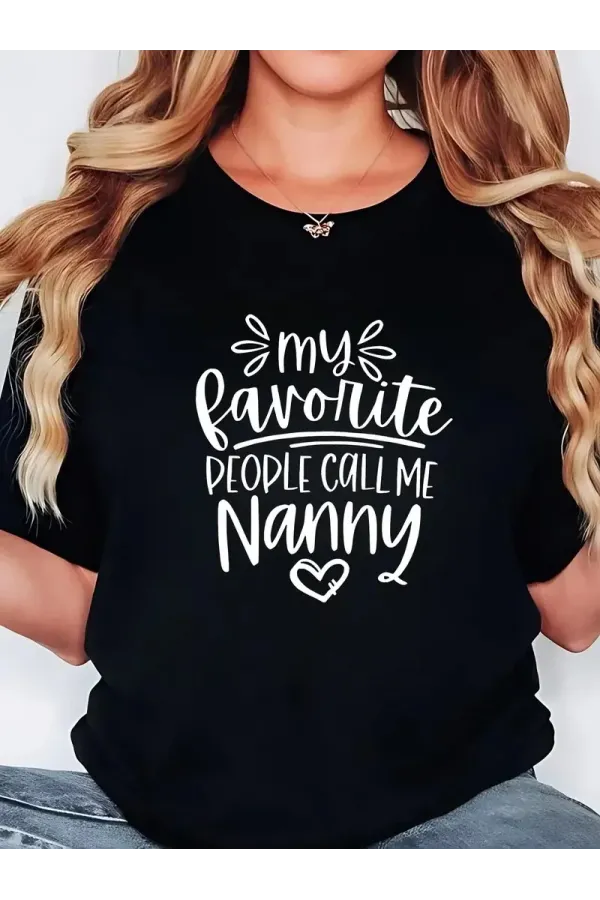 20/1 Penye Compack Baskılı Oversize Bisiklet Yaka Kısa Kol T-shirt - Siyah