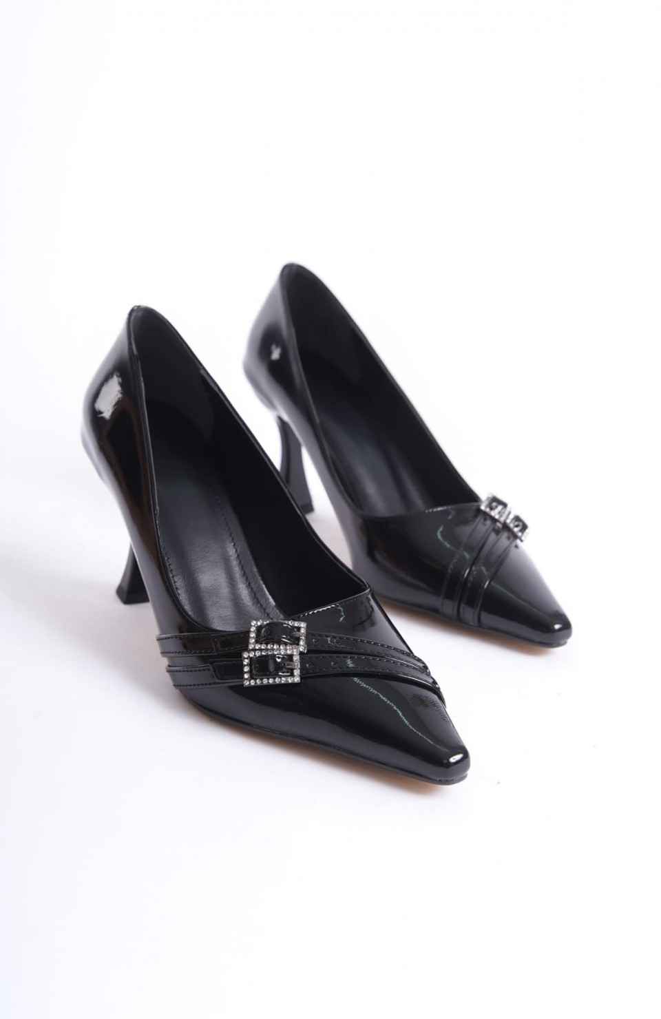 Kadın Siyah Rugan Ayakkabı TR08MS25K Somersan Giyim | Kadın, Erkek ve Çocuk Moda