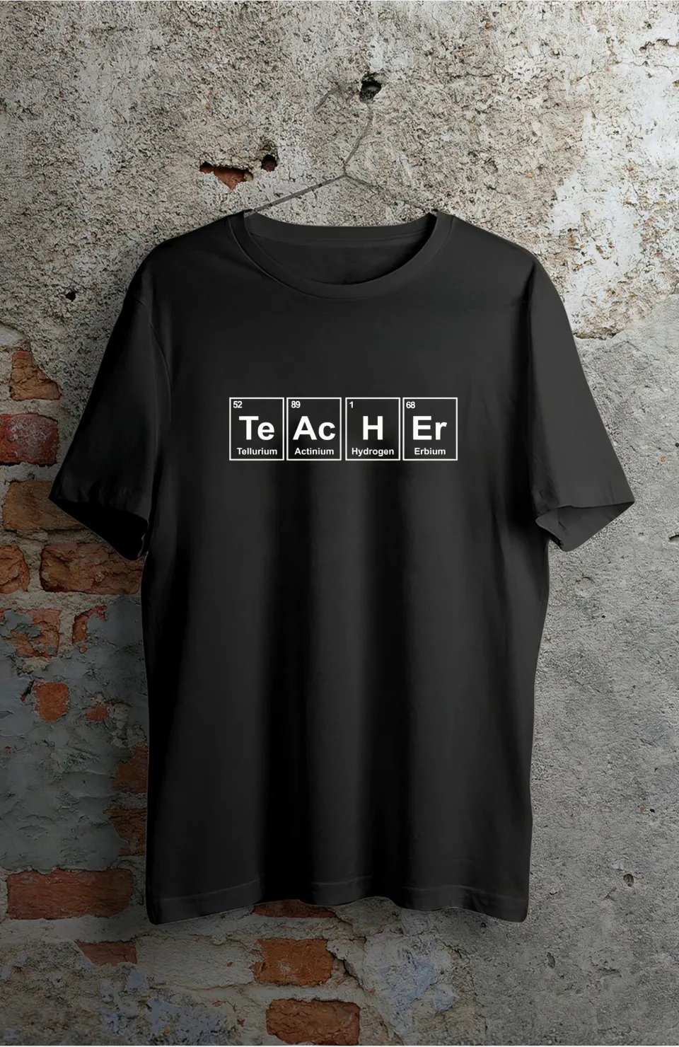 24 Kasım Öğretmenler Günü Baskılı Özel T-shirt - Siyah