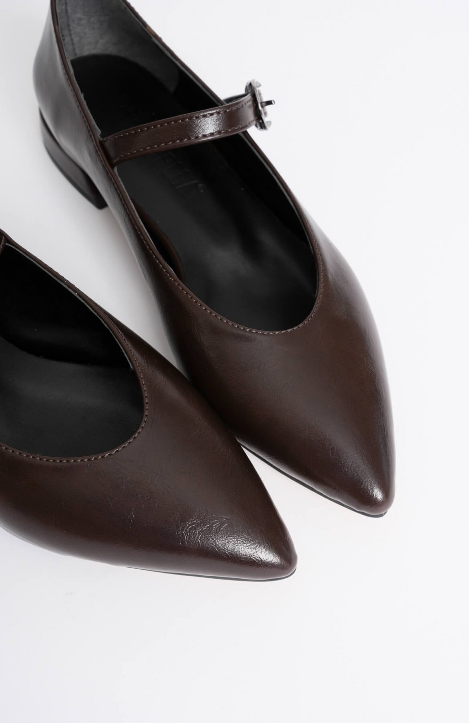 Kadın Acı Kahve Günlük Kısa Topuklu Ayakkabı TR23MS01B Somersan Giyim | Kadın, Erkek ve Çocuk Moda