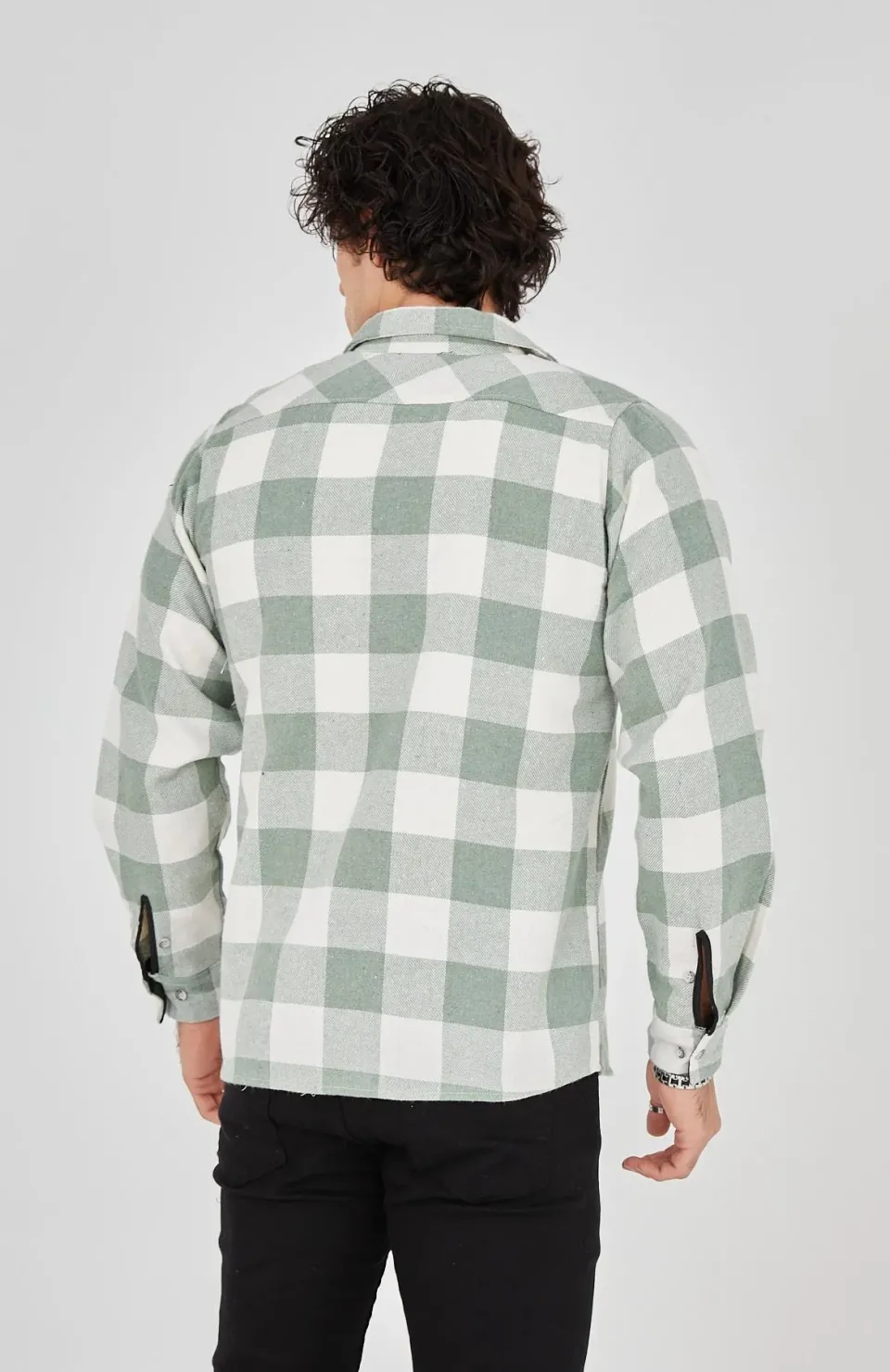 Erkek Oduncu Gömlek - Yeşil Somersan Giyim | Kadın, Erkek ve Çocuk Moda