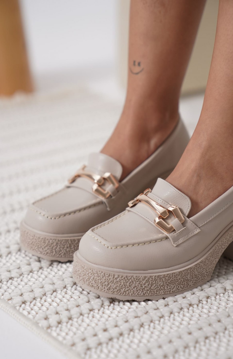 Kadın Bej Günlük Ayakkabı TR06MS03B Somersan Giyim | Kadın, Erkek ve Çocuk Moda