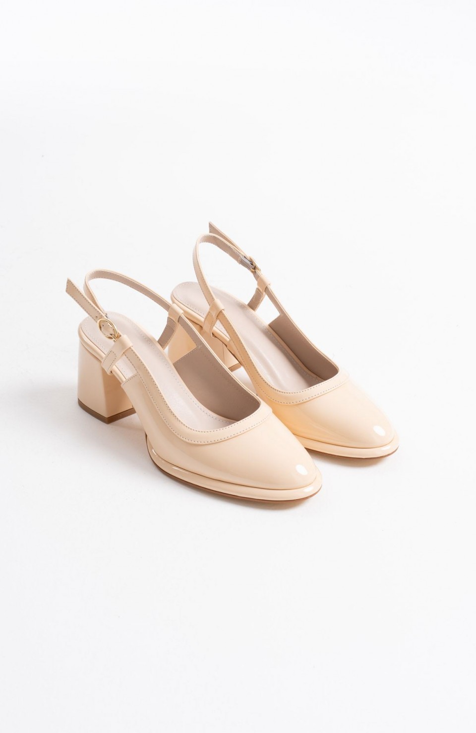 Açık Sarı Rugan Kadın Topuklu Ayakkabı TR18MS17B Somersan Giyim | Kadın, Erkek ve Çocuk Moda