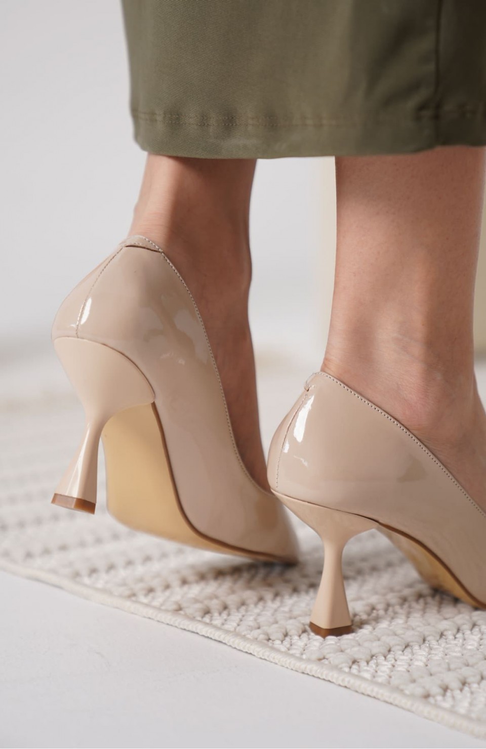 Nude Rugan Kadın Stiletto TR18MS01B Somersan Giyim | Kadın, Erkek ve Çocuk Moda