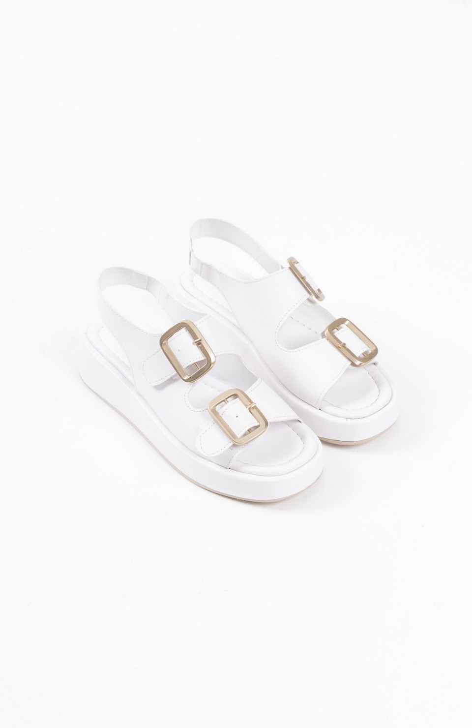 Beyaz Cilt Kadın Sandalet TR17MY02B Somersan Giyim | Kadın, Erkek ve Çocuk Moda