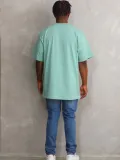 Unisex Baskılı Oversize T-Shirt - Mint Yeşili Somersan Giyim | Kadın, Erkek ve Çocuk Moda