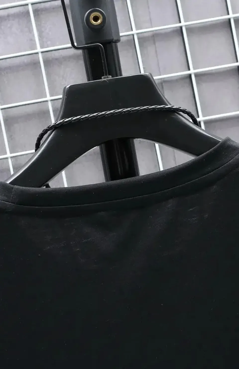 20/1 Penye Compack FUTRE Baskılı Oversize Kısa Kol Bisiklet Yaka T-shirt - Siyah