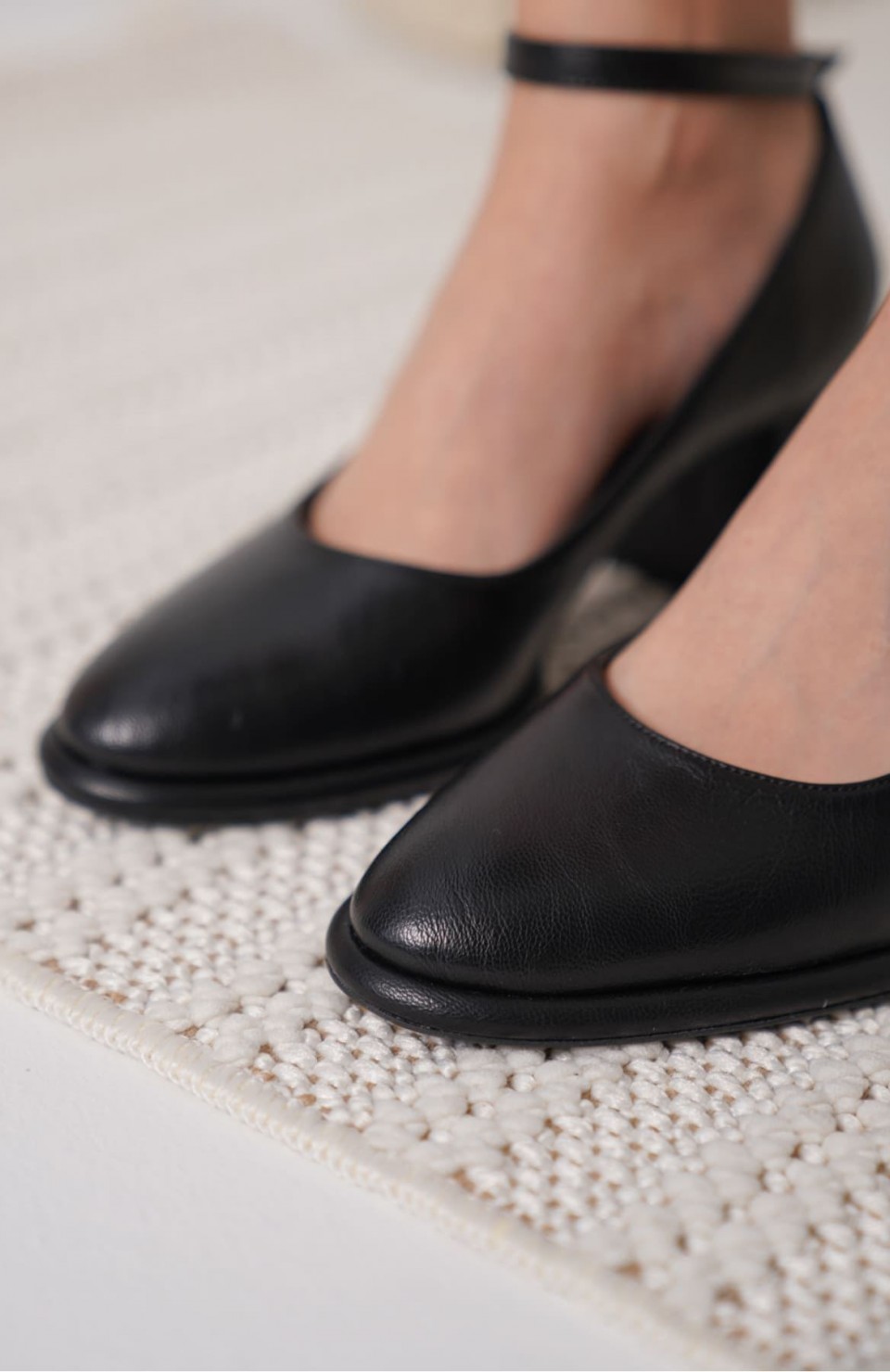Kadın Mat Siyah Topuklu Ayakkabı TR18MS06A Somersan Giyim | Kadın, Erkek ve Çocuk Moda
