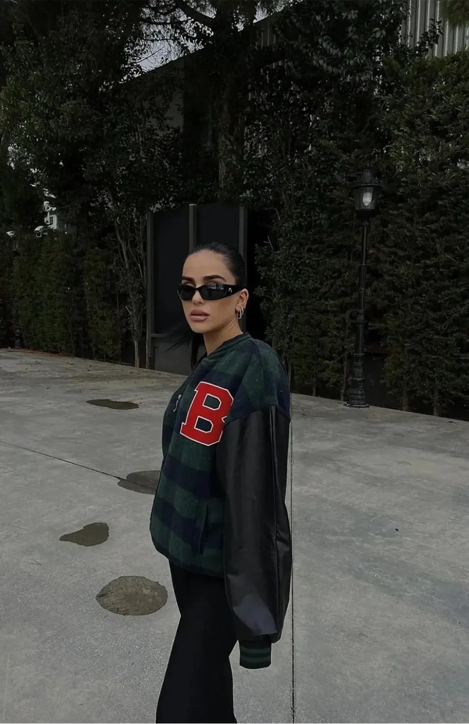 Kadın Pötikare Desen Nakışlı Kolej Ceket - Haki Somersan Giyim | Kadın, Erkek ve Çocuk Moda