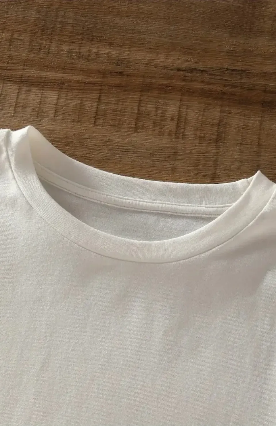 20/1 Penye Compack Ayı Baskılı Oversize Bisiklet Yaka Kısa Kol T-shirt - Beyaz