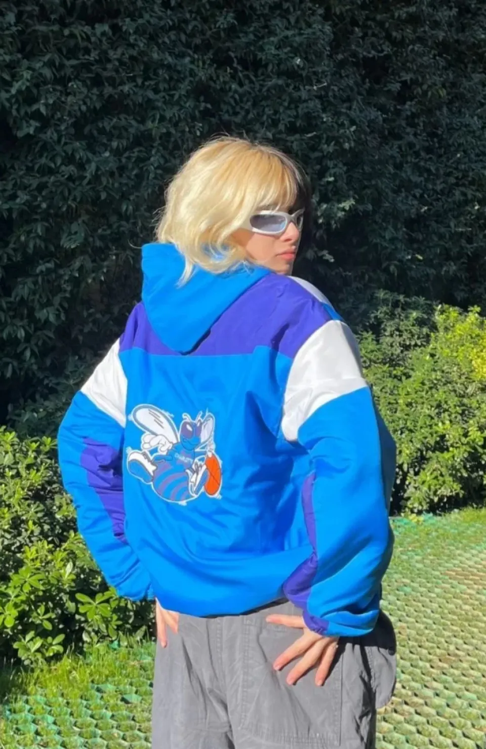 Kadın Yarım Fermuarlı İçi Astarlı Mont - Mavi