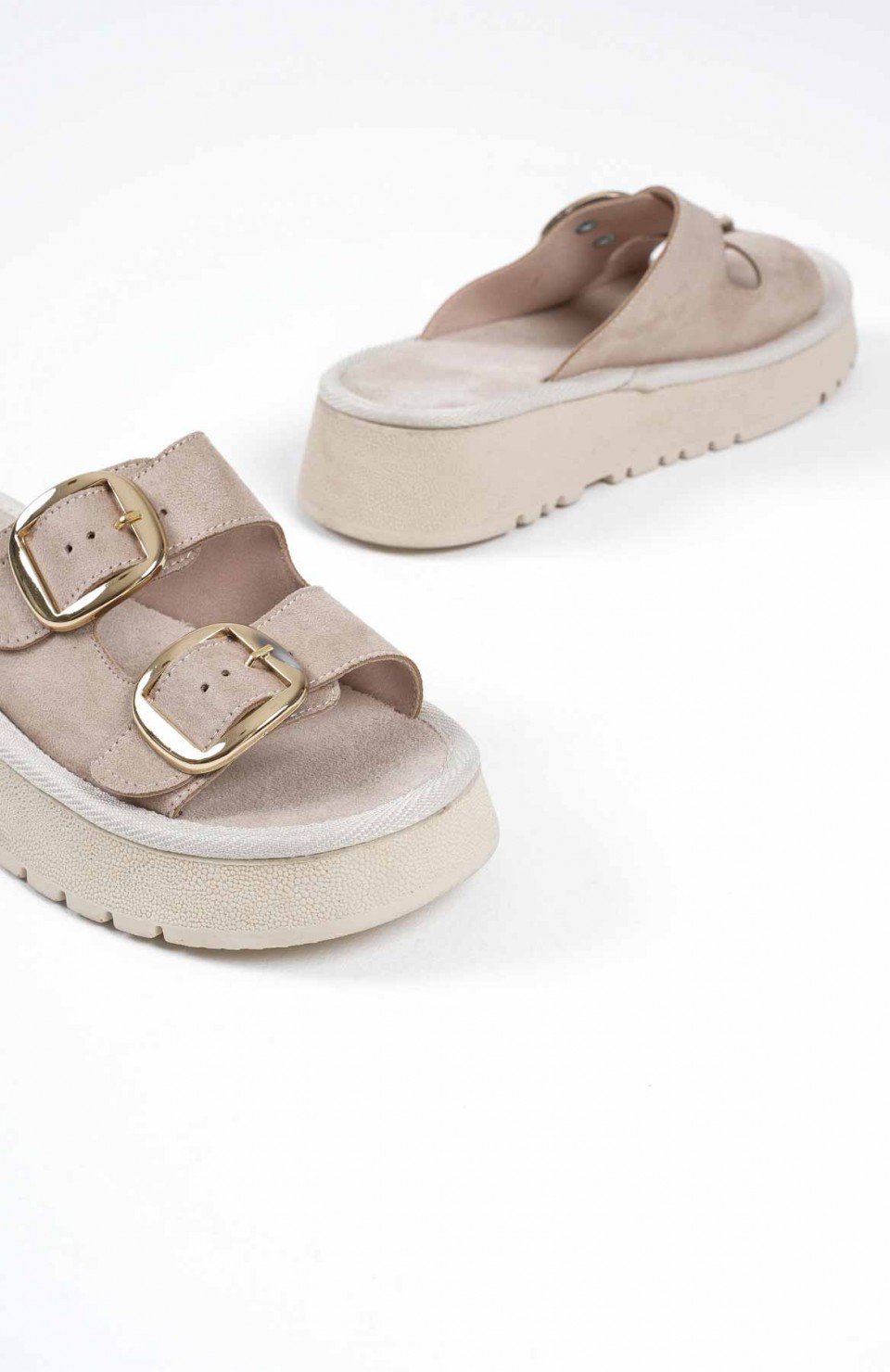 Bej Cilt Terlik TR14MY01B Somersan Giyim | Kadın, Erkek ve Çocuk Moda