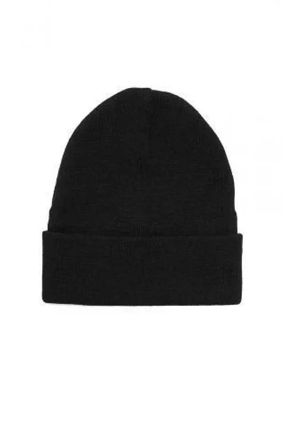 Erkek Katlamalı Basic Bere - Siyah