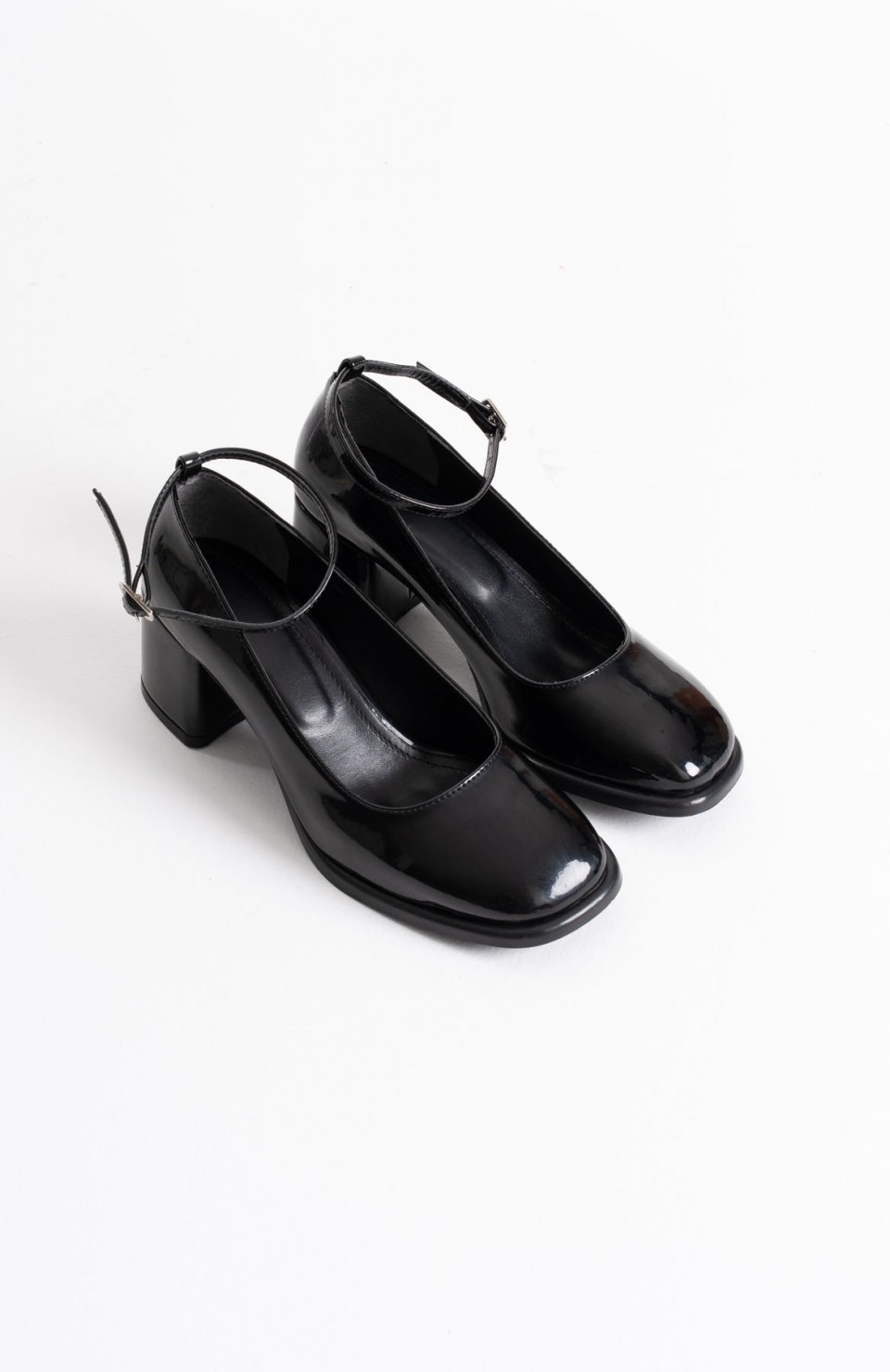 Siyah Rugan Kadın Topuklu Ayakkabı TR02MS01C Somersan Giyim | Kadın, Erkek ve Çocuk Moda