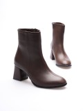 Kadın Kışlık Acı Kahve Kalın Topuklu Bot TR12MK04E Somersan Giyim | Kadın, Erkek ve Çocuk Moda