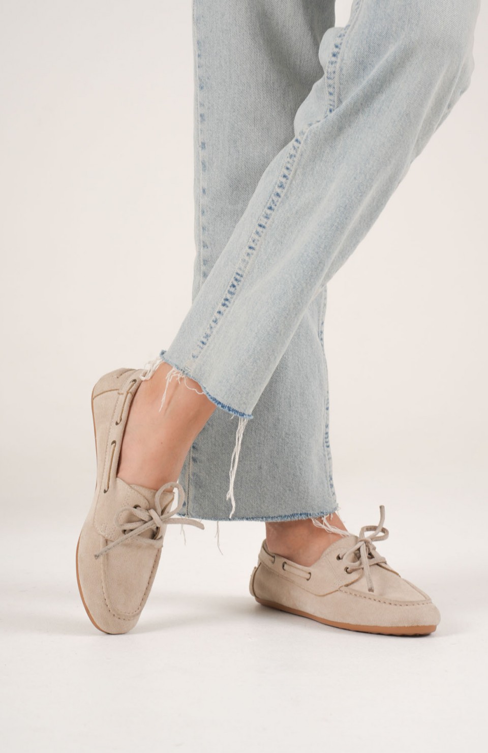 Kadın Bej Günlük Süet Ayakkabı TR27MS06B Somersan Giyim | Kadın, Erkek ve Çocuk Moda