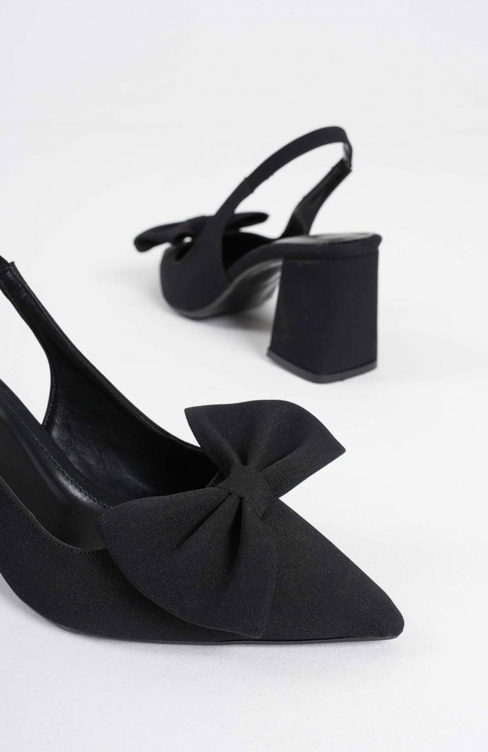 Siyah Kadın Topuklu Ayakkabı TR08MS15A Somersan Giyim | Kadın, Erkek ve Çocuk Moda