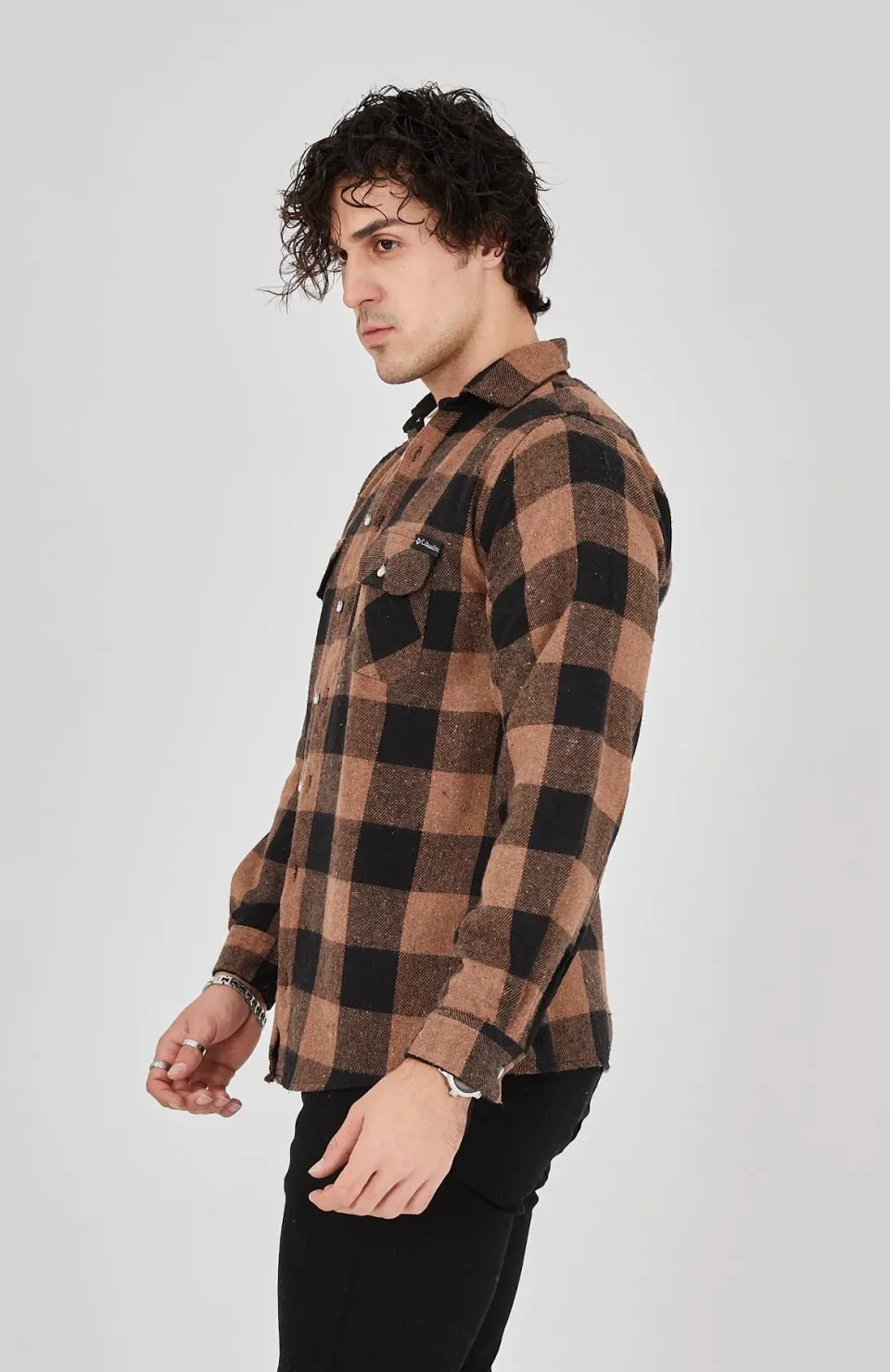 Erkek Oduncu Gömlek - Kahverengi Somersan Giyim | Kadın, Erkek ve Çocuk Moda