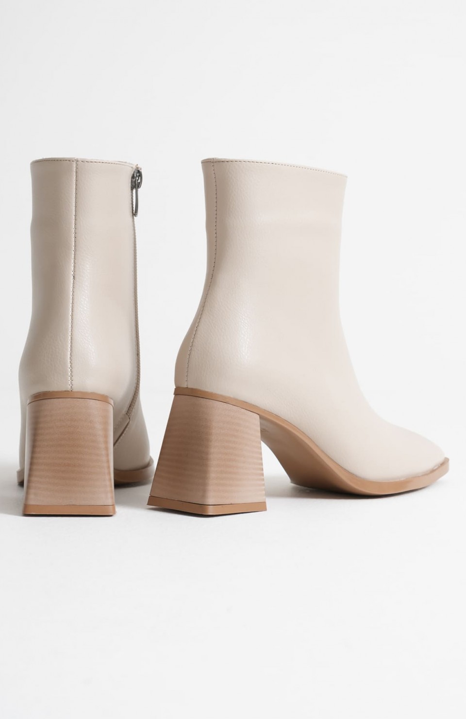 Kadın Bej Topuklu Bot TR08MK24B Somersan Giyim | Kadın, Erkek ve Çocuk Moda