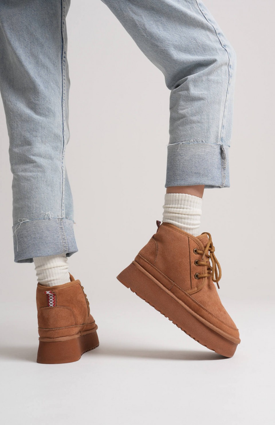 Kadın Taba Kışlık İçi Kürklü Kalın Taban Bot TR04MK02C Somersan Giyim | Kadın, Erkek ve Çocuk Moda