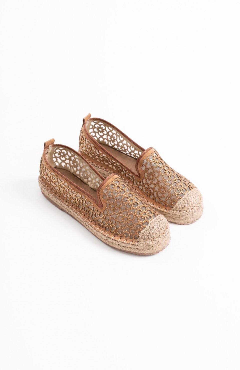 Kadın Taba Espadril Ayakkabı TR35MY07C Somersan Giyim | Kadın, Erkek ve Çocuk Moda