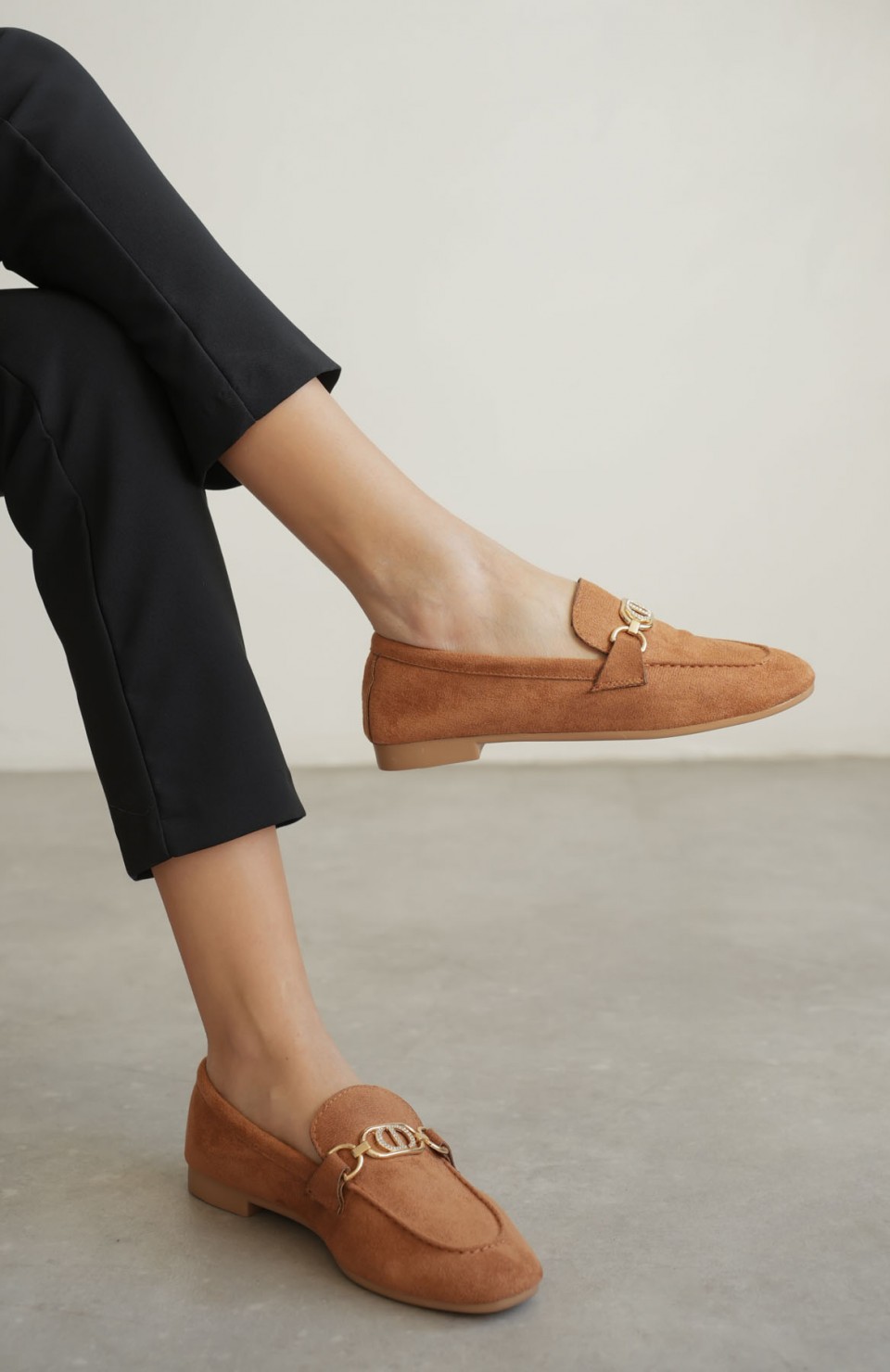 Kadın Süet Taba Günlük Ayakkabı TR27MS01C Somersan Giyim | Kadın, Erkek ve Çocuk Moda