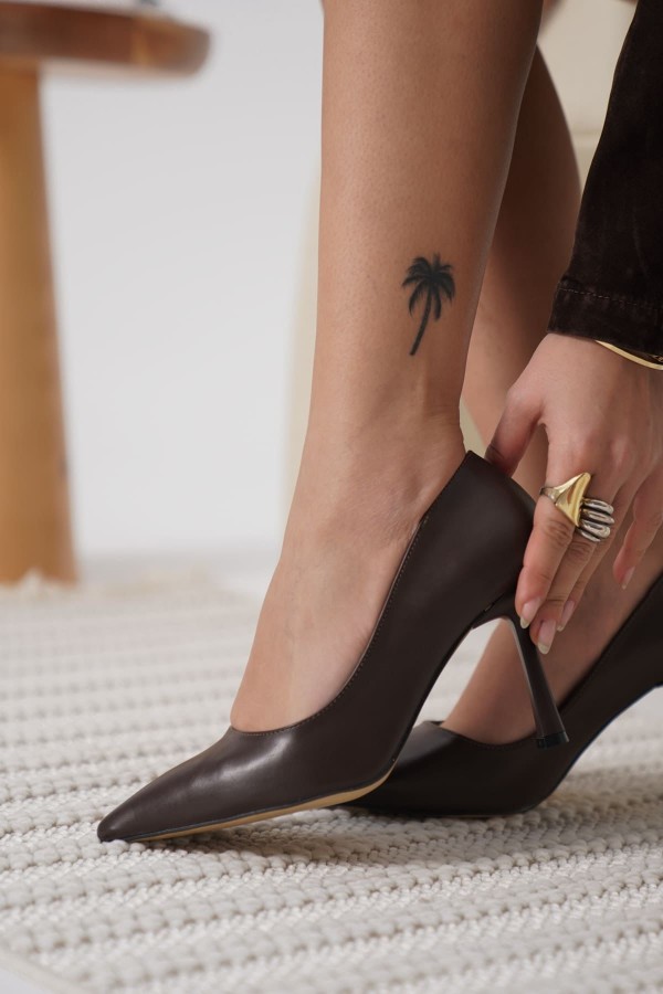 Kadın Acı Kahve Stiletto TR08MS26C