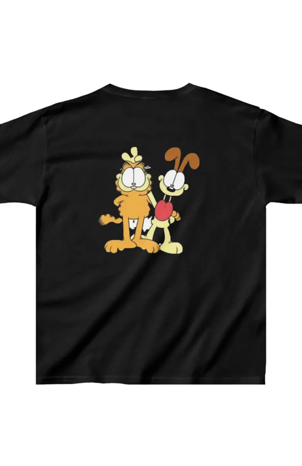 Çocuk Unisex Baskılı T-Shirt - Siyah