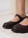Acı Kahve Gunluk Mary Jane Ayakkabı TR09MS01F Somersan Giyim | Kadın, Erkek ve Çocuk Moda