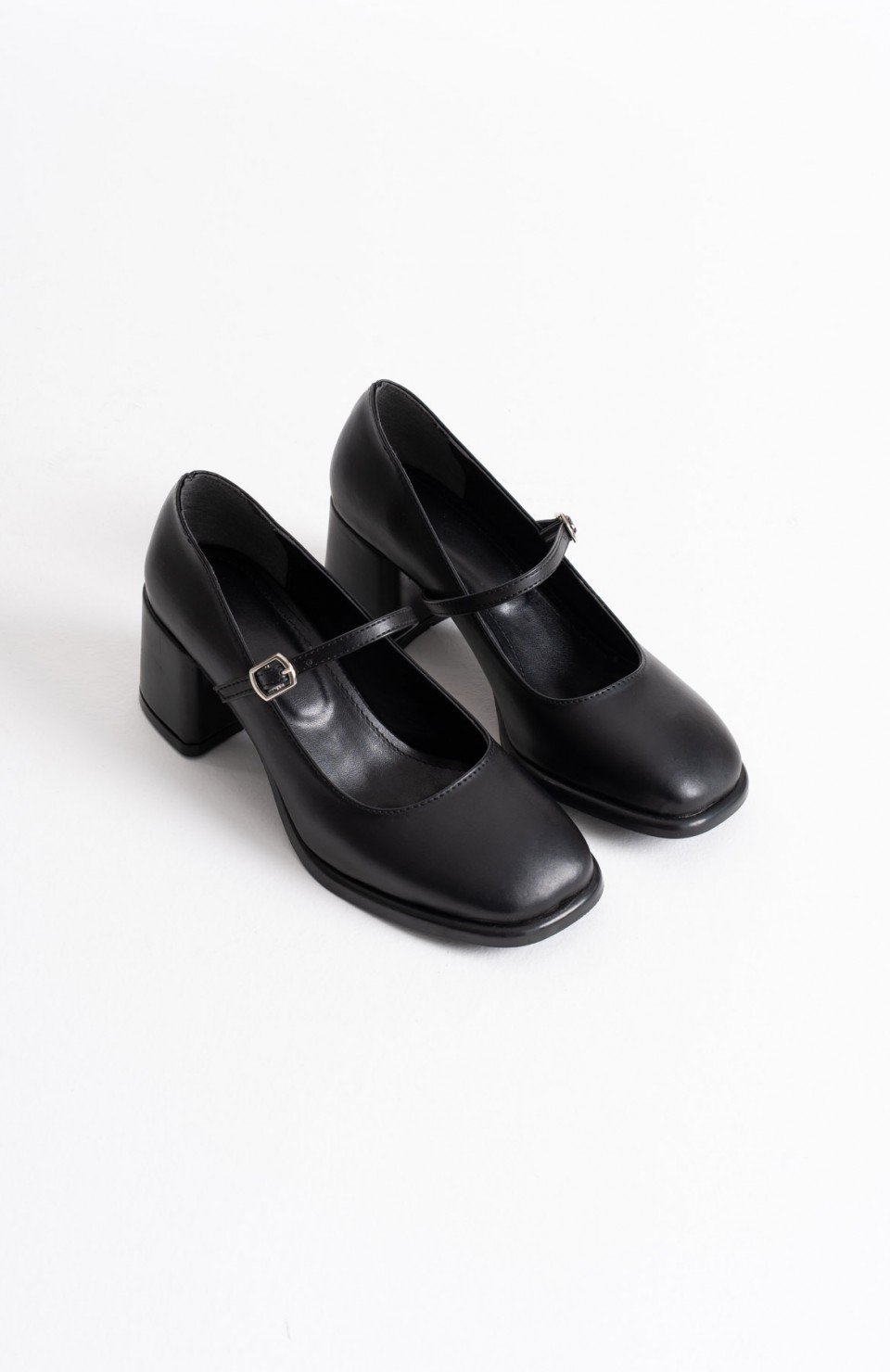 Siyah Cilt Kadın Topuklu Ayakkabı TR02MS02A Somersan Giyim | Kadın, Erkek ve Çocuk Moda