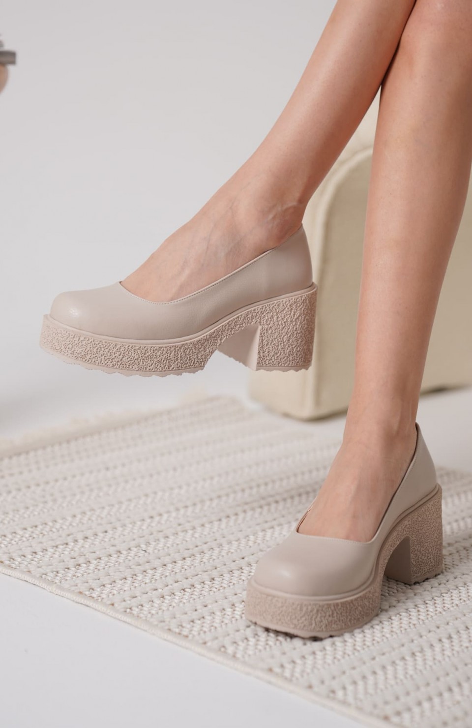 Kadın Bej Günlük Ayakkabı TR06MS04D Somersan Giyim | Kadın, Erkek ve Çocuk Moda