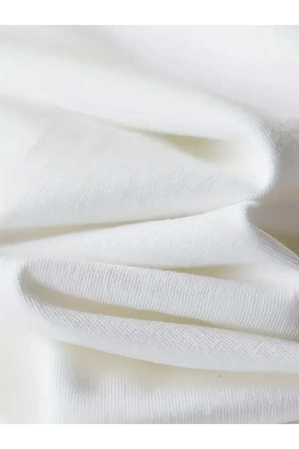 20/1 Penye Compack Özgür kuşlar Baskılı Oversize Bisiklet Yaka T-shirt - Beyaz