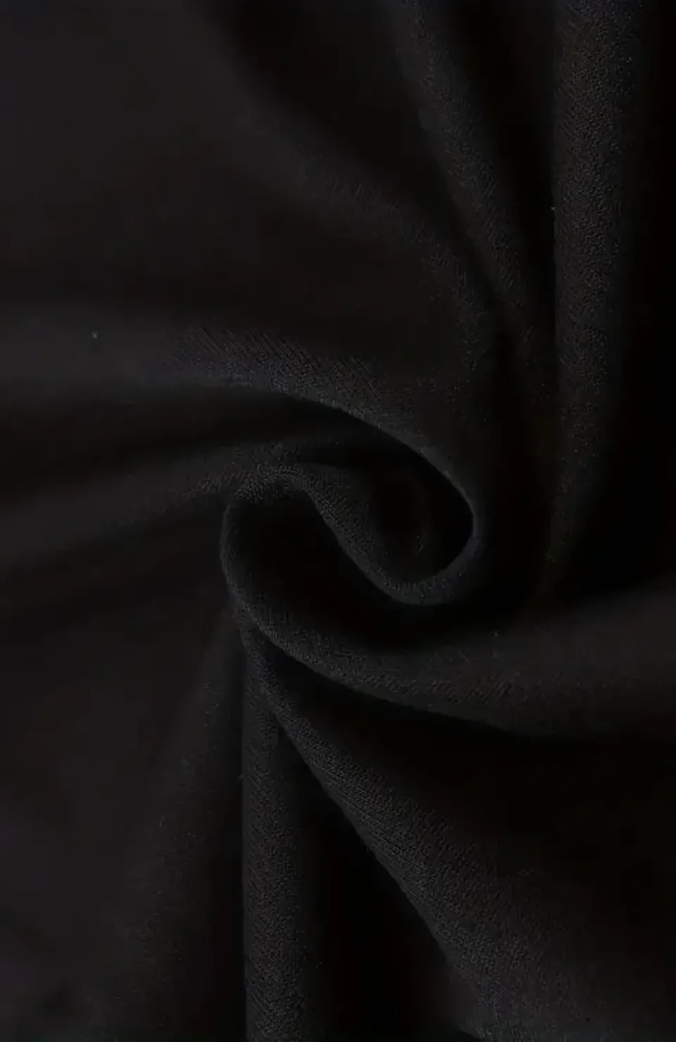 erkekler için Ön Arka Baskılı PERFECTLY günlük Kısa Kol tişört - Siyah