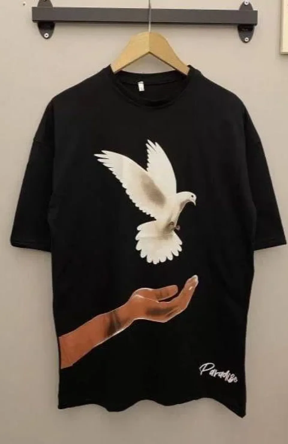 Kadın Dijital Baskılı T-Shirt - Siyah Somersan Giyim | Kadın, Erkek ve Çocuk Moda