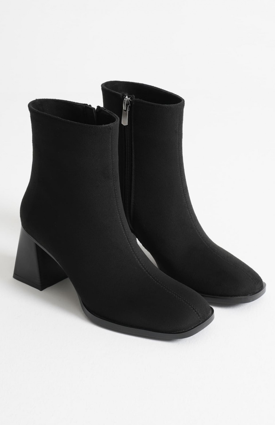 Kadın Siyah Süet Topuklu BotTR08MK24D Somersan Giyim | Kadın, Erkek ve Çocuk Moda