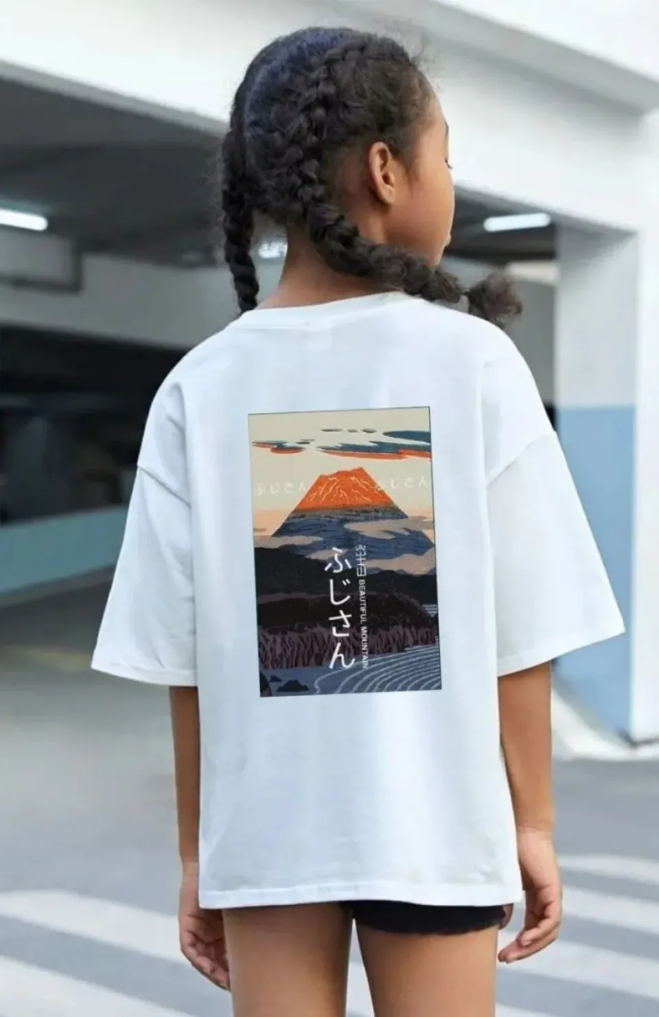 Çocuk Unisex Baskılı T-Shirt - Beyaz Somersan Giyim | Kadın, Erkek ve Çocuk Moda