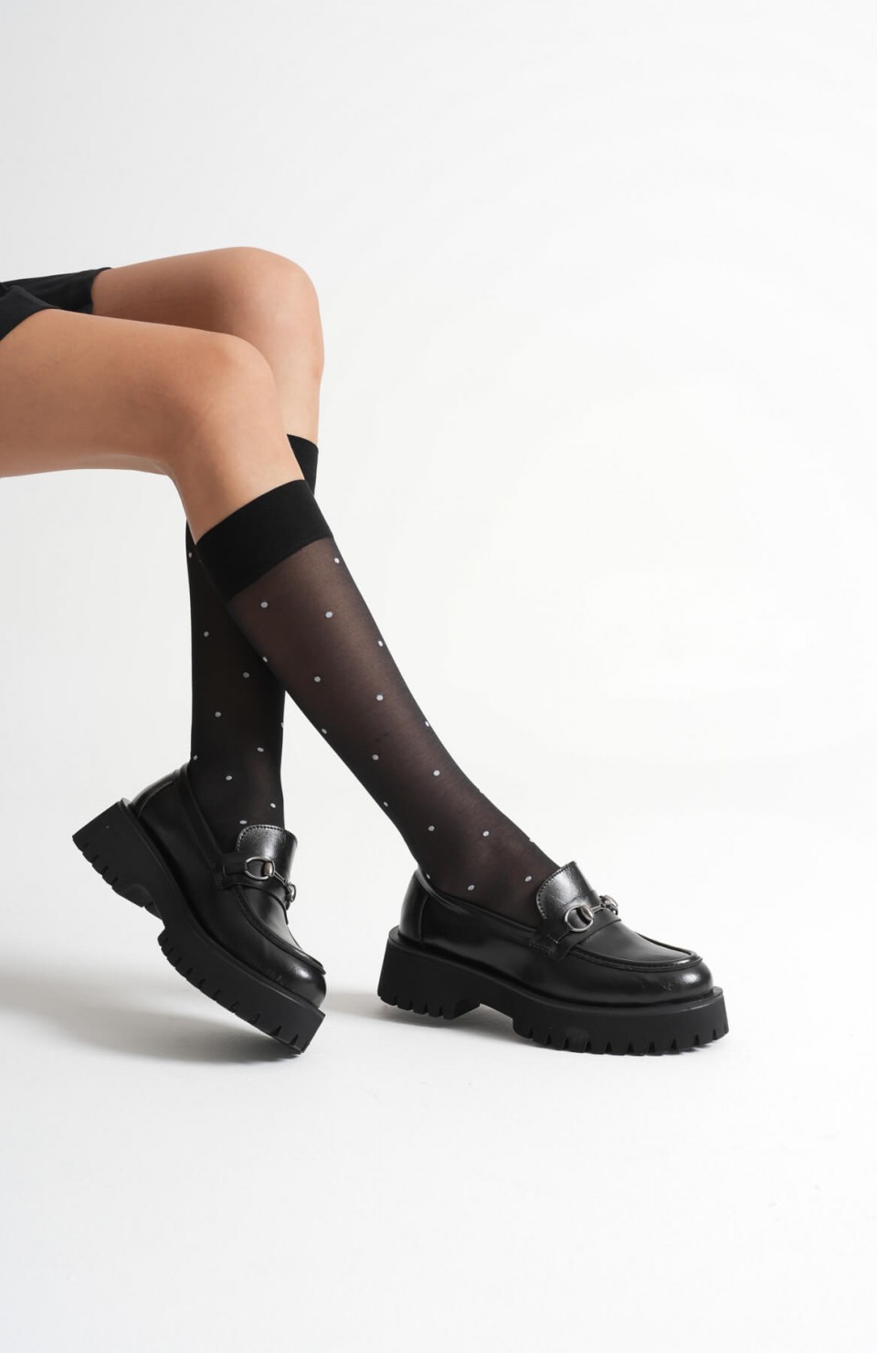 Toka Detaylı Siyah Günlük Loafer Ayakkabı TR10MS04A Somersan Giyim | Kadın, Erkek ve Çocuk Moda