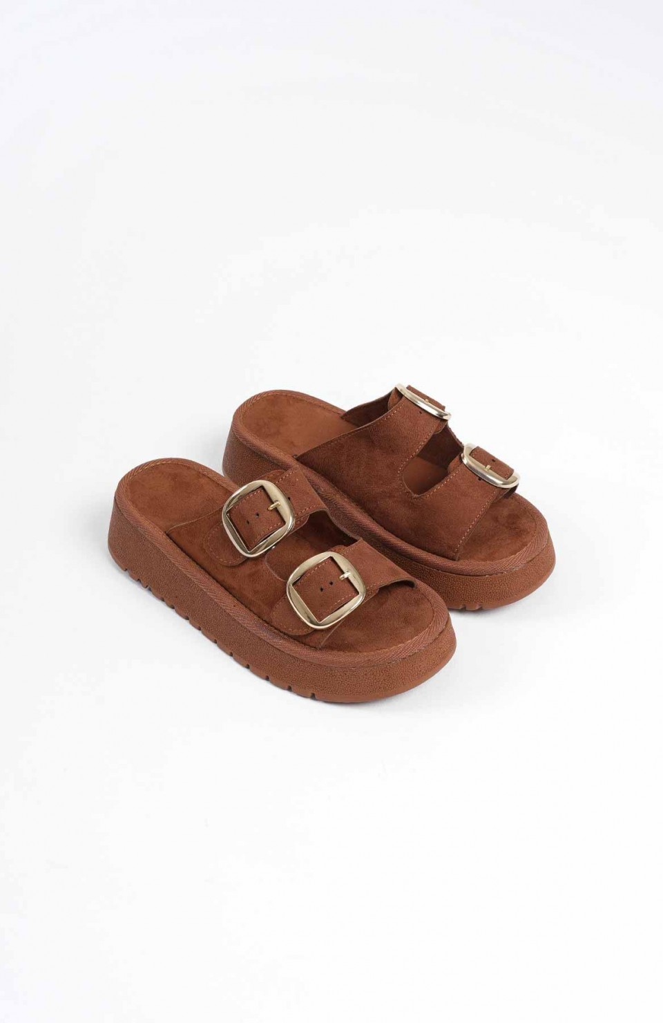 Taba Cilt Terlik TR14MY01C Somersan Giyim | Kadın, Erkek ve Çocuk Moda