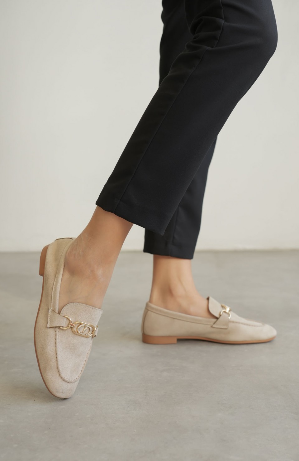 Kadın Süet Bej Günlük Ayakkabı TR27MS01B Somersan Giyim | Kadın, Erkek ve Çocuk Moda