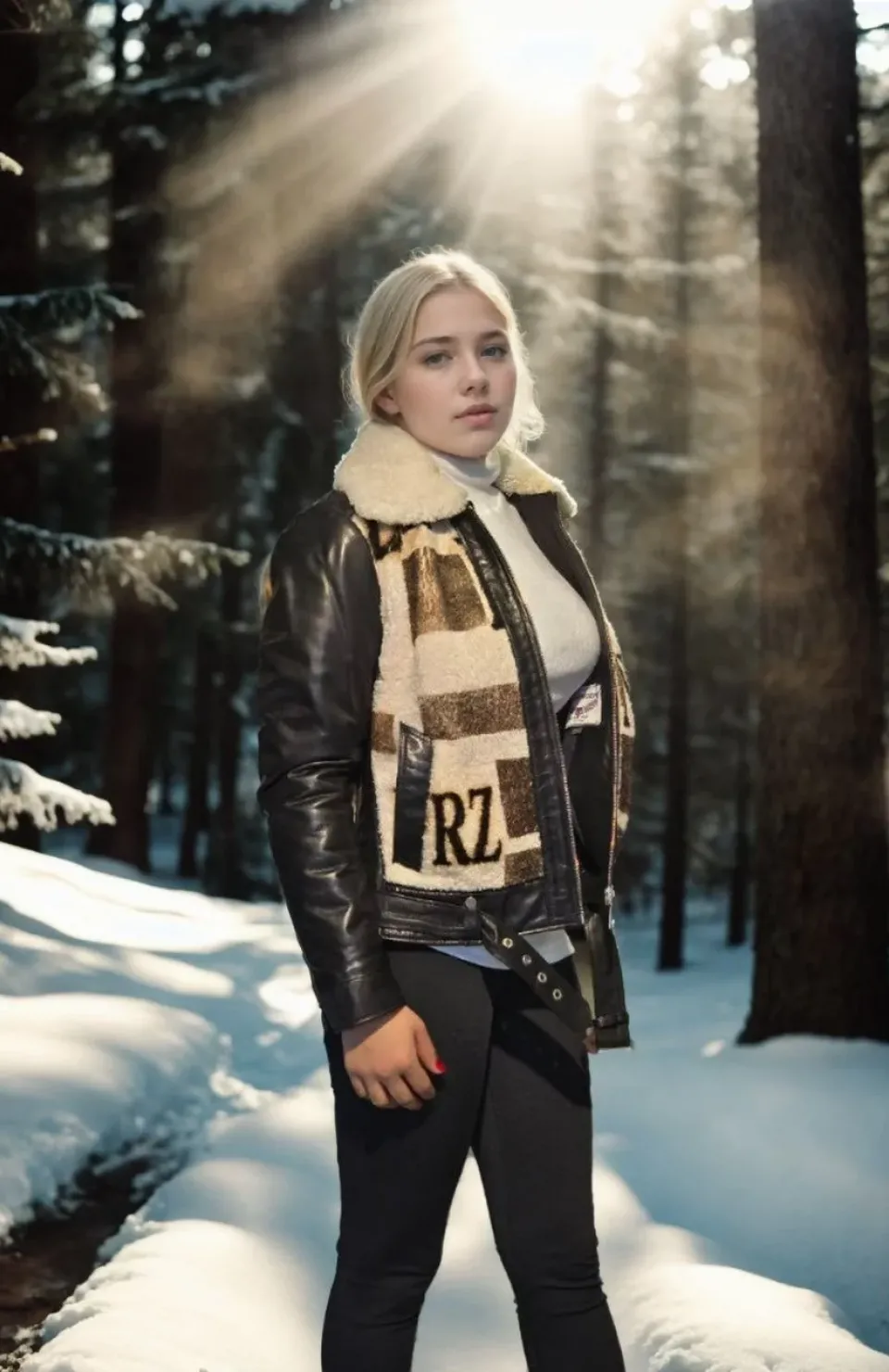 Kadın Uzun Kollu Hakiki Deri Kürk - Siyah Somersan Giyim | Kadın, Erkek ve Çocuk Moda