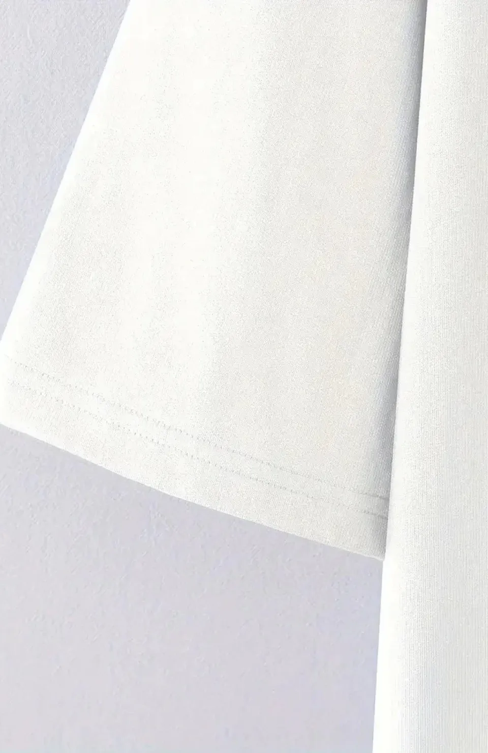 No Risk No Story Baskılı Oversize Bisiklet Yaka T-shirt - Beyaz