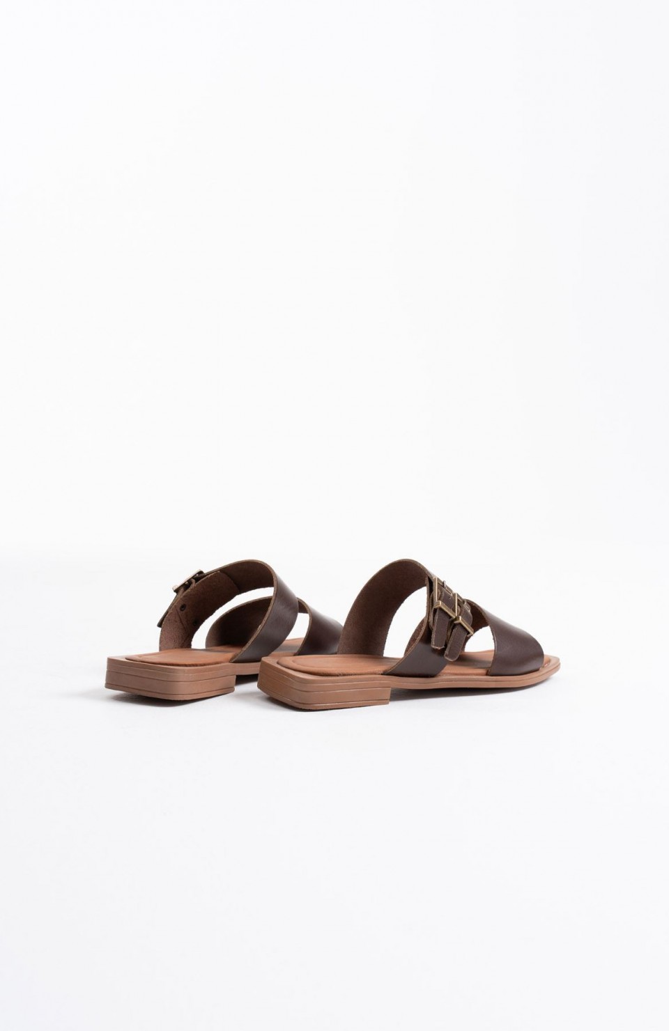 Acı Kahve Hakiki Deri Terlik TR31MY33D Somersan Giyim | Kadın, Erkek ve Çocuk Moda