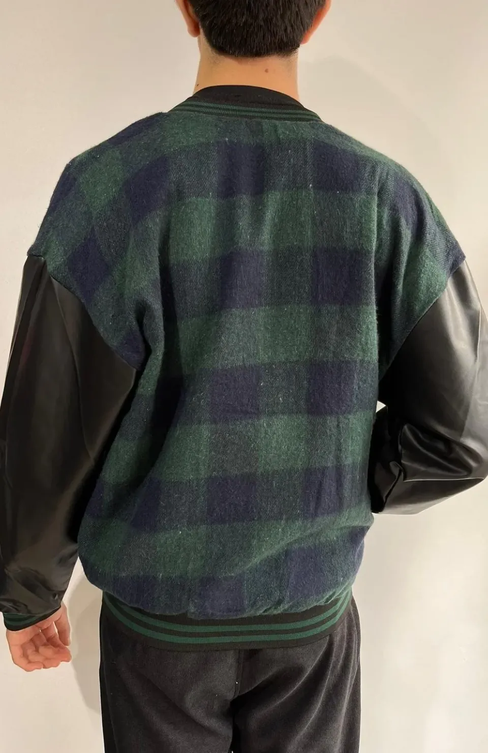 Erkek Pötikare Desen Nakışlı Kolej Ceket - Haki Somersan Giyim | Kadın, Erkek ve Çocuk Moda