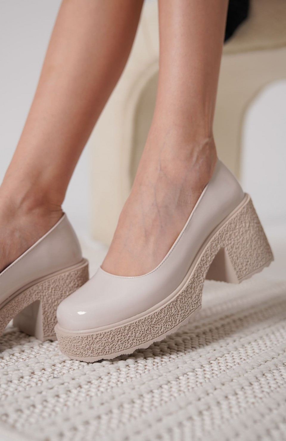 Kadın Bej Rugan Günlük Ayakkabı TR06MS04B Somersan Giyim | Kadın, Erkek ve Çocuk Moda