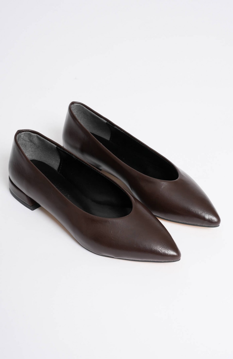 Kadın Acı Kahve Günlük Kısa Topuklu Ayakkabı TR23MS02B Somersan Giyim | Kadın, Erkek ve Çocuk Moda