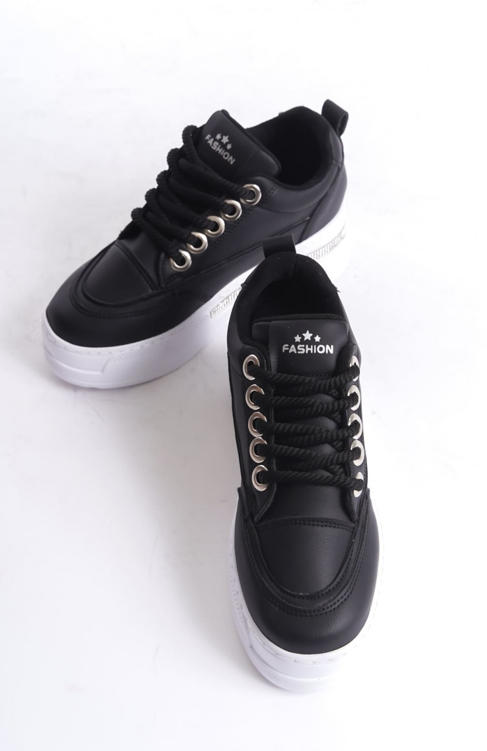 Siyah Kadın Gizli Topuklu Sneaker TR04MS01A Somersan Giyim | Kadın, Erkek ve Çocuk Moda